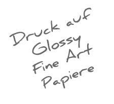 Glossy Fine Art Papier